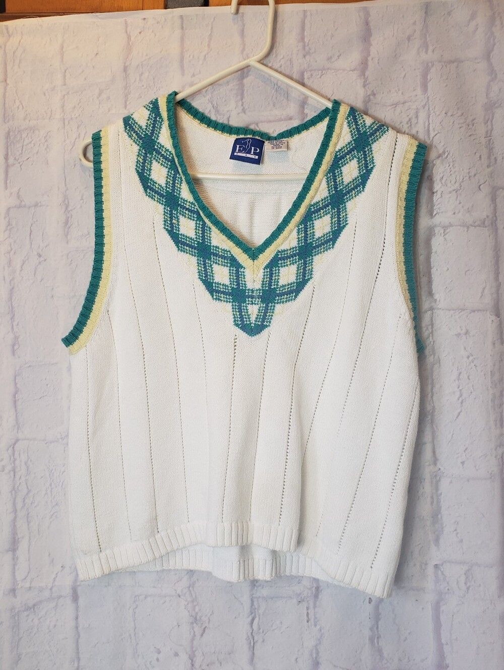 EP PRO Women's Knit Golf Sweater Vest Mefium